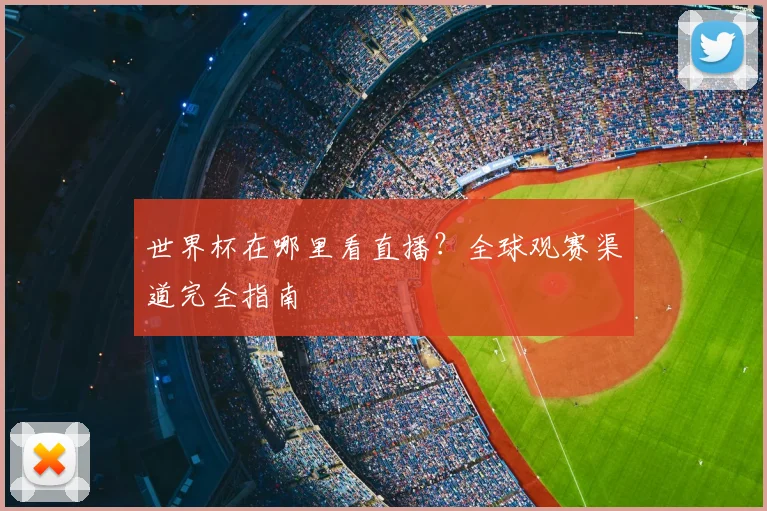 世界杯在哪里看直播?全球观赛渠道完全指南